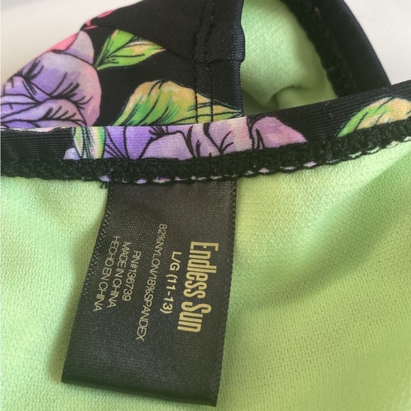 Nwot time and tru 2 piece bathing suit - Picture 3 of 5